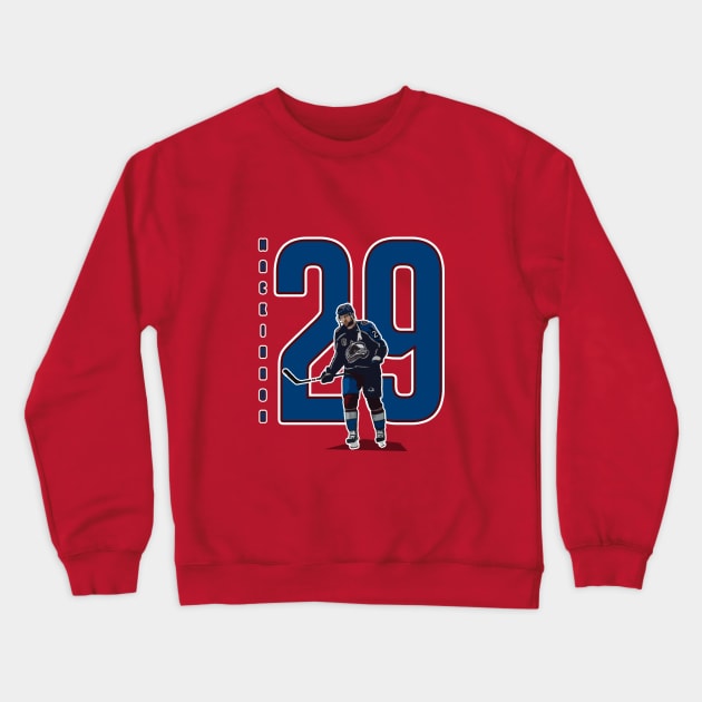 Nathan Mackinnon Crewneck Sweatshirt by islandersgraphics